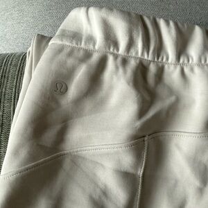 Lululemon Softstreme Cream Joggers